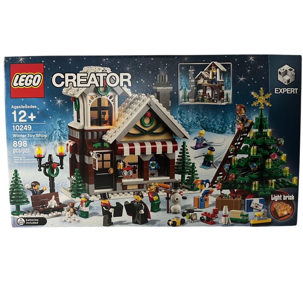 LEGO Creator Expert Winter Toy Shop set 10249 Winter Village Collection Series